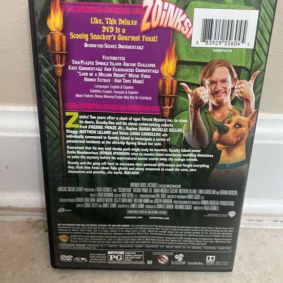 Scooby-Doo The Movie DVD - Picture 3 of 3